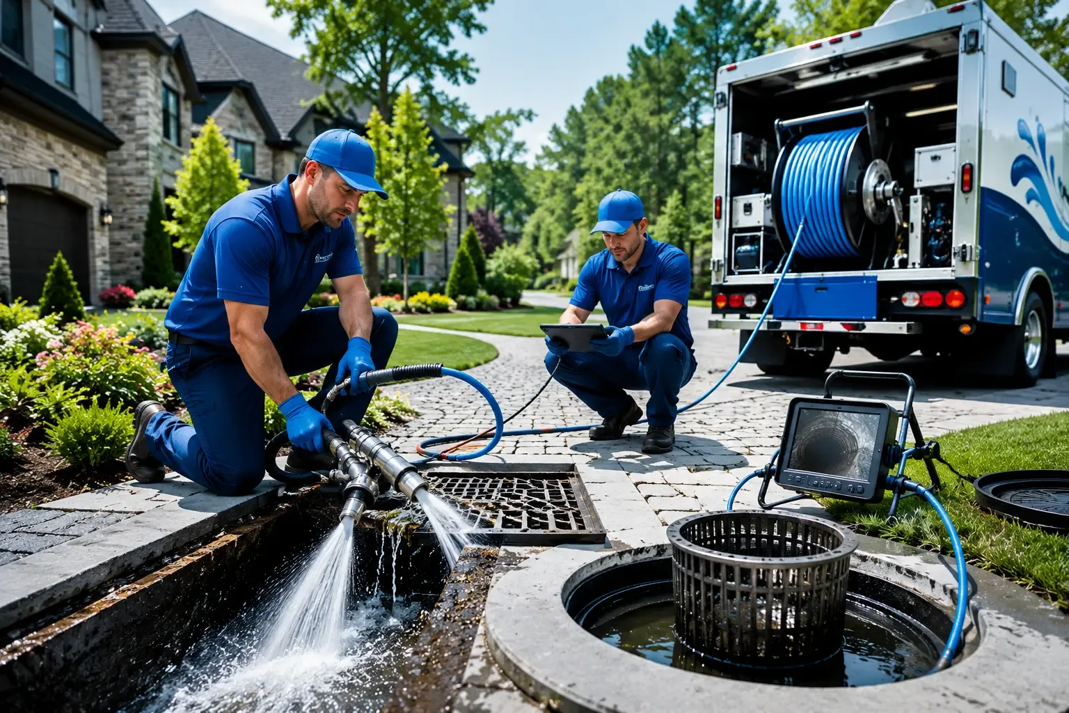 Local outdoor drain cleaning professionals in South Bloomingville, OH
